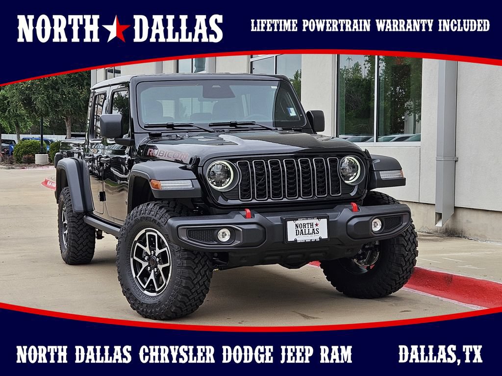 New 2026 Jeep Gladiator Rubicon w/ Steel Power Dome Hood Package AWD/4WD image 1