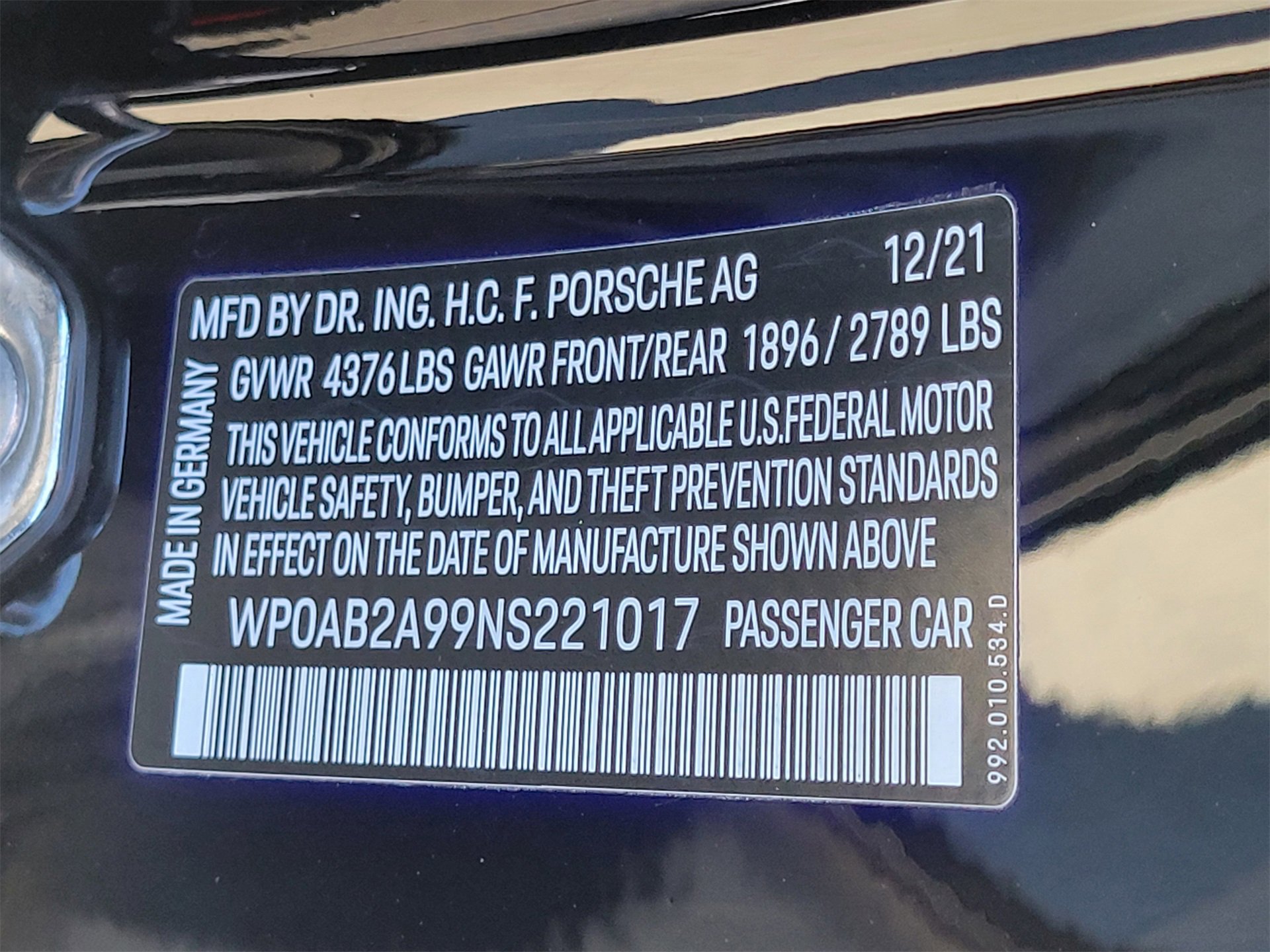 Certified 2022 Porsche 911 Carrera S image 34