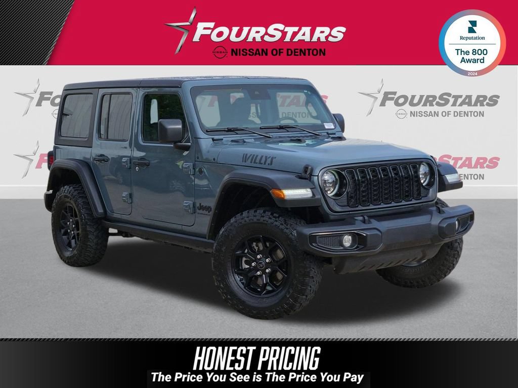 Used 2024 Jeep Wrangler Unlimited Sport AWD/4WD image 1