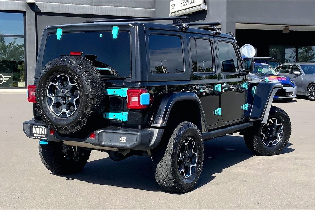 Used 2023 Jeep Wrangler Unlimited Rubicon 4xe w/ Cold Weather Group image 11
