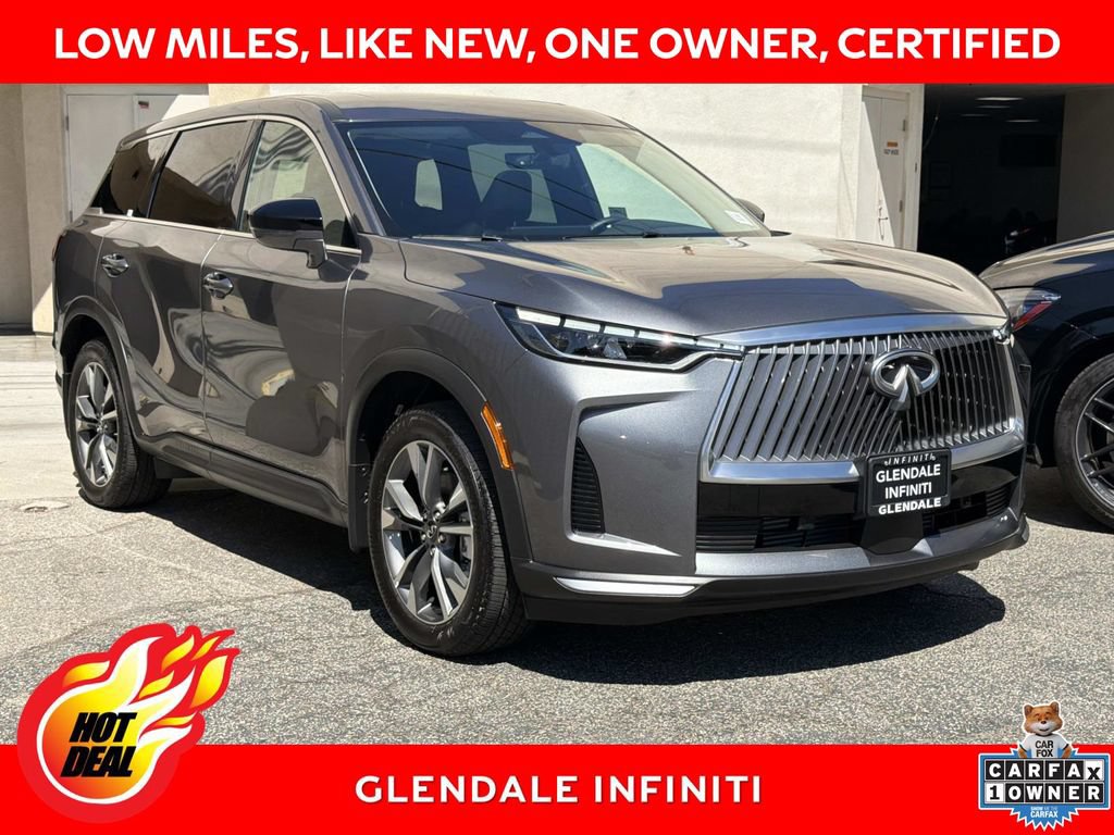 Certified 2026 INFINITI QX60 Pure w/ Cargo Package FWD image 1