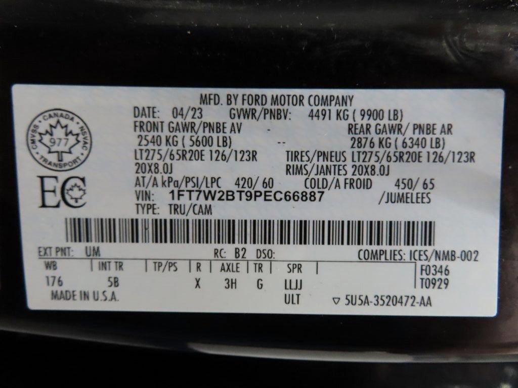 Used 2023 Ford F250 Lariat w/ Sport Appearance Package image 78