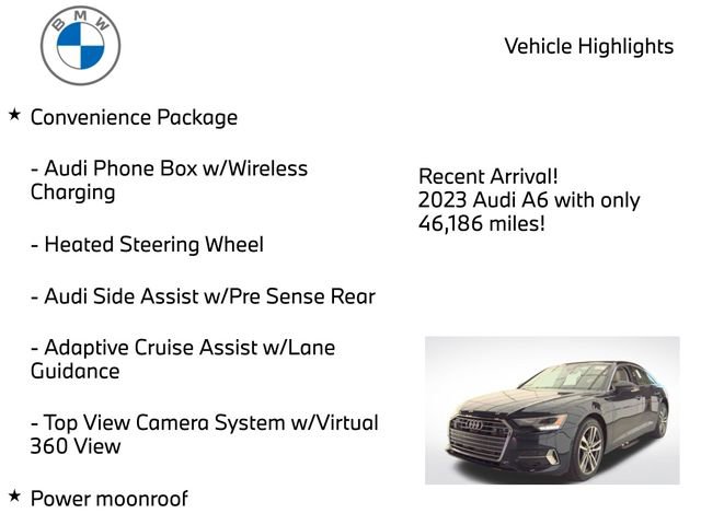 Used 2023 Audi A6 2.0T Premium w/ Convenience Package AWD/4WD image 3