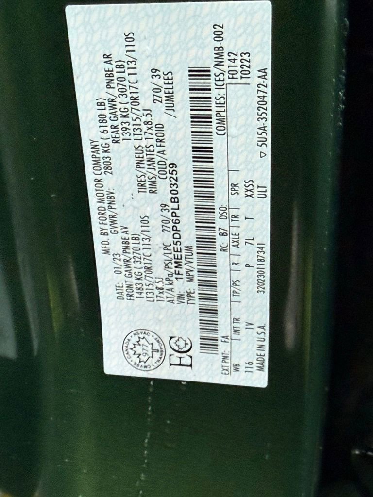 Used 2023 Ford Bronco Badlands w/ Sasquatch Package image 44