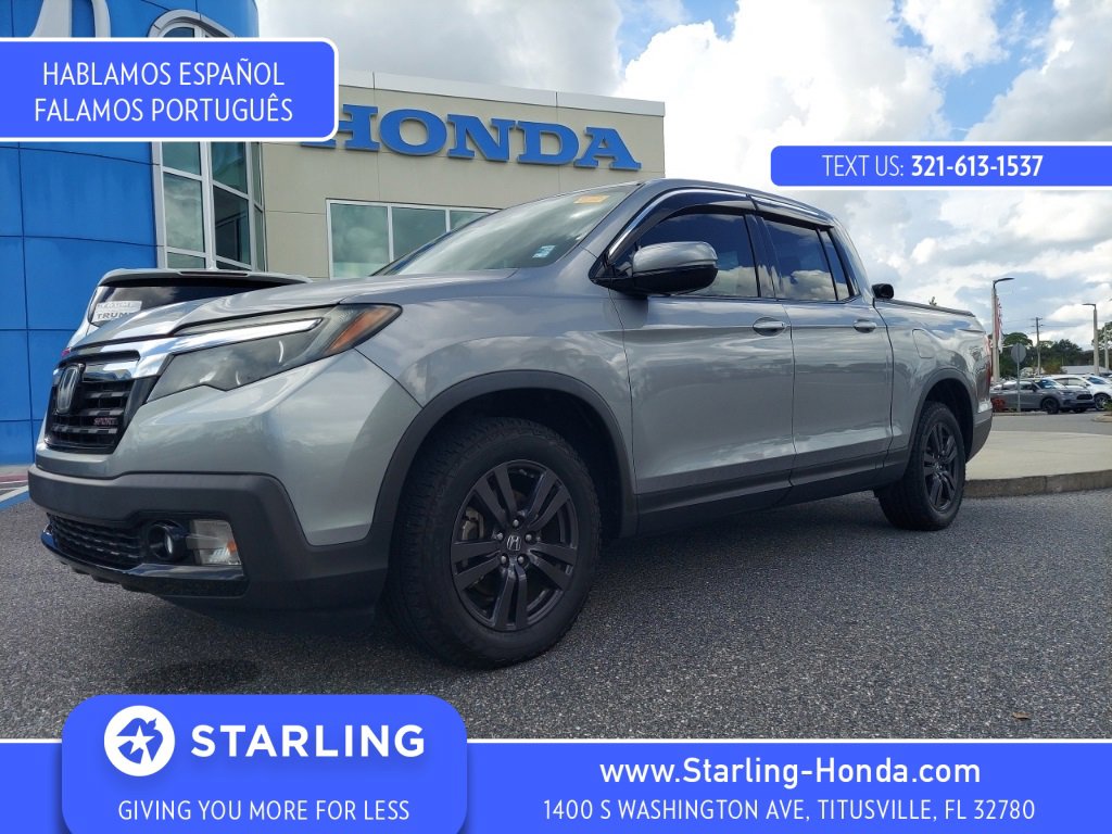 Certified 2020 Honda Ridgeline Sport