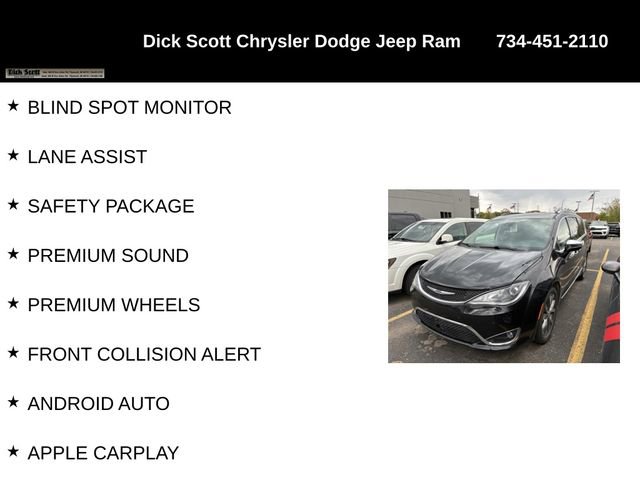 Used 2019 Chrysler Pacifica Limited w/ Tire & Wheel Group FWD image 5
