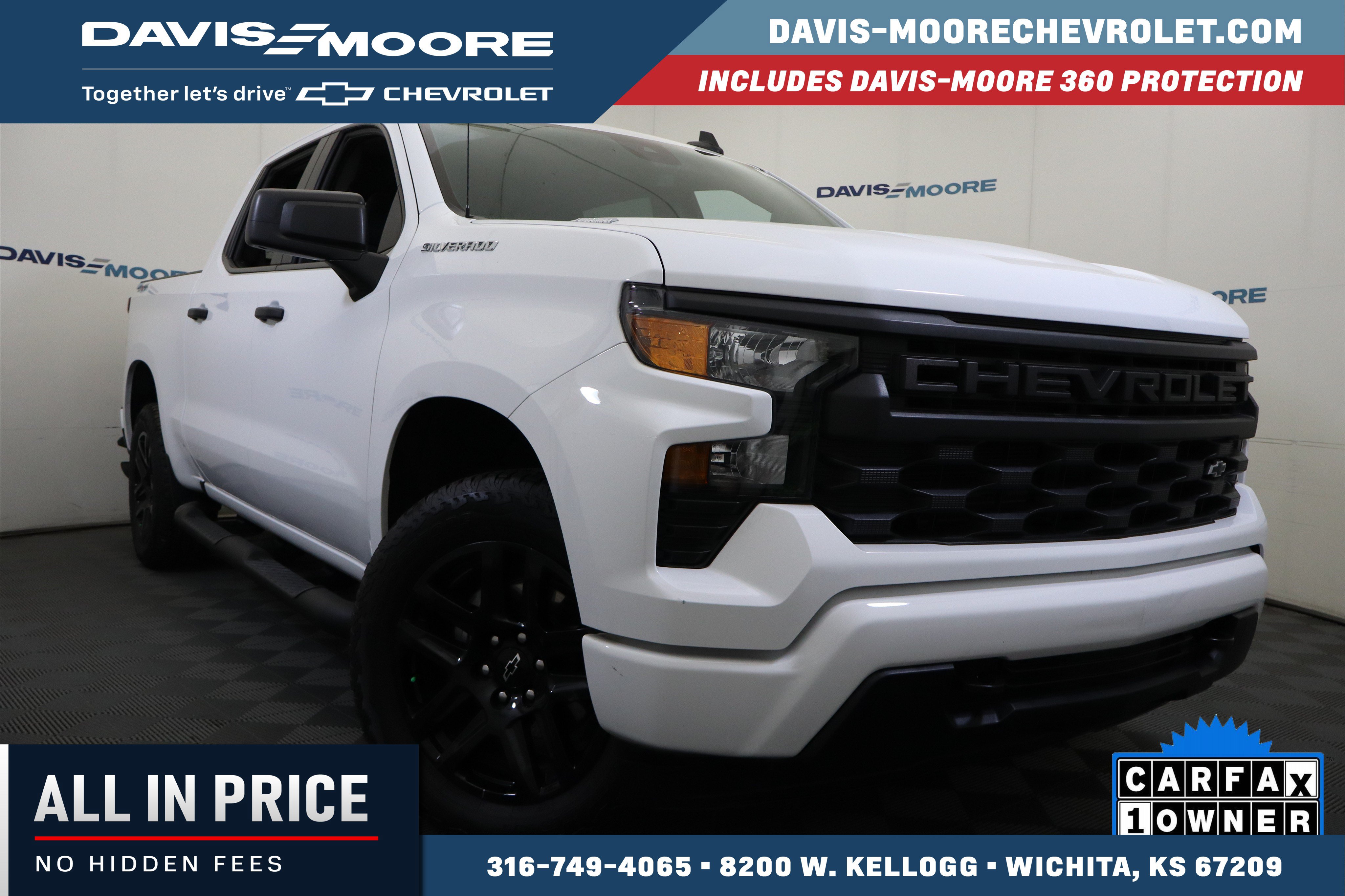 Used 2025 Chevrolet Silverado 1500 Custom w/ Turbomax Blackout Package