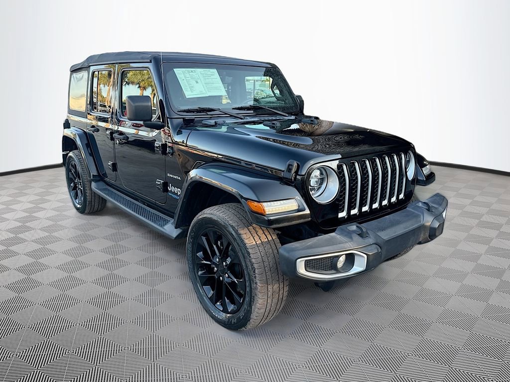 Used 2021 Jeep Wrangler Unlimited Sahara AWD/4WD image 4