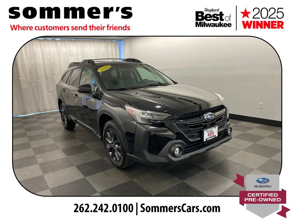 Certified 2025 Subaru Outback Onyx Edition image 1