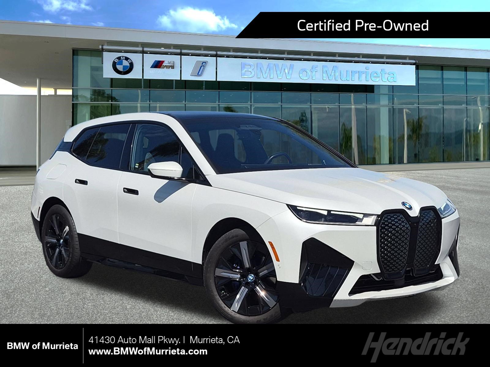 Certified 2024 BMW iX xDrive50 w/ Sport Package