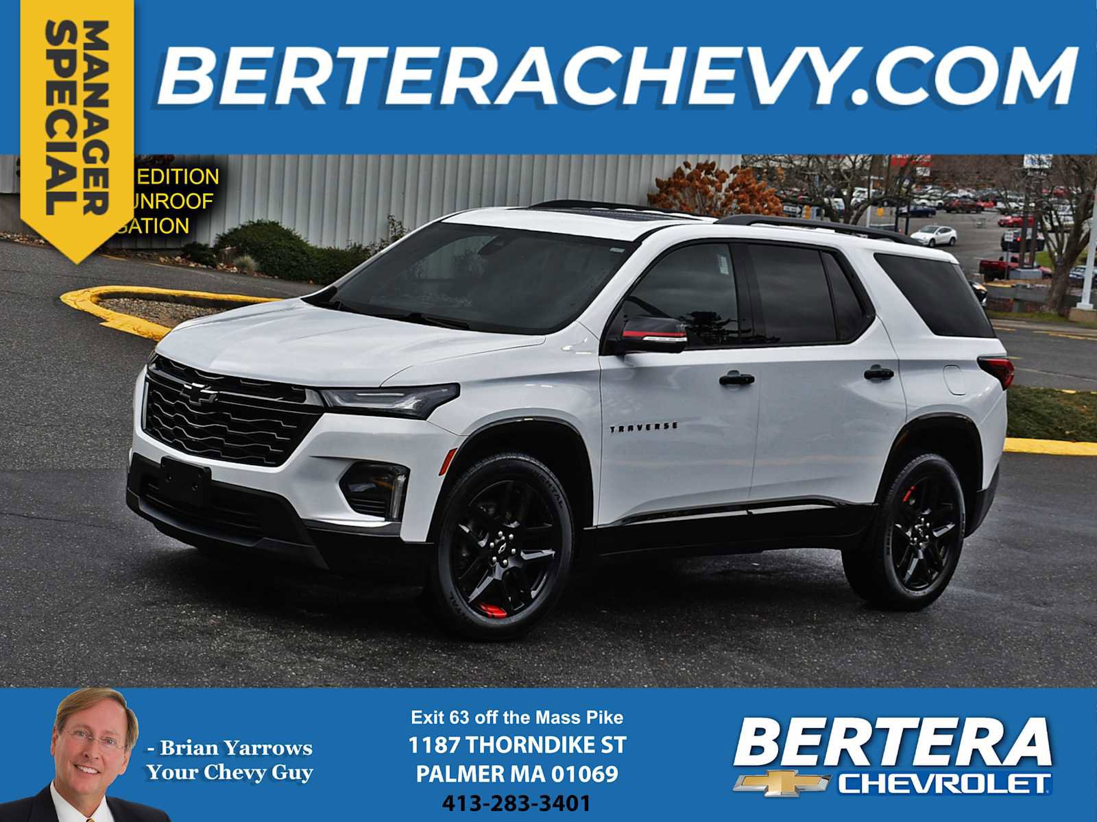 Used 2023 Chevrolet Traverse Premier w/ Redline Edition image 1