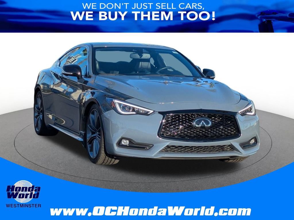 Used 2022 INFINITI Q60 Red Sport 400 w/ Proactive Package image 1