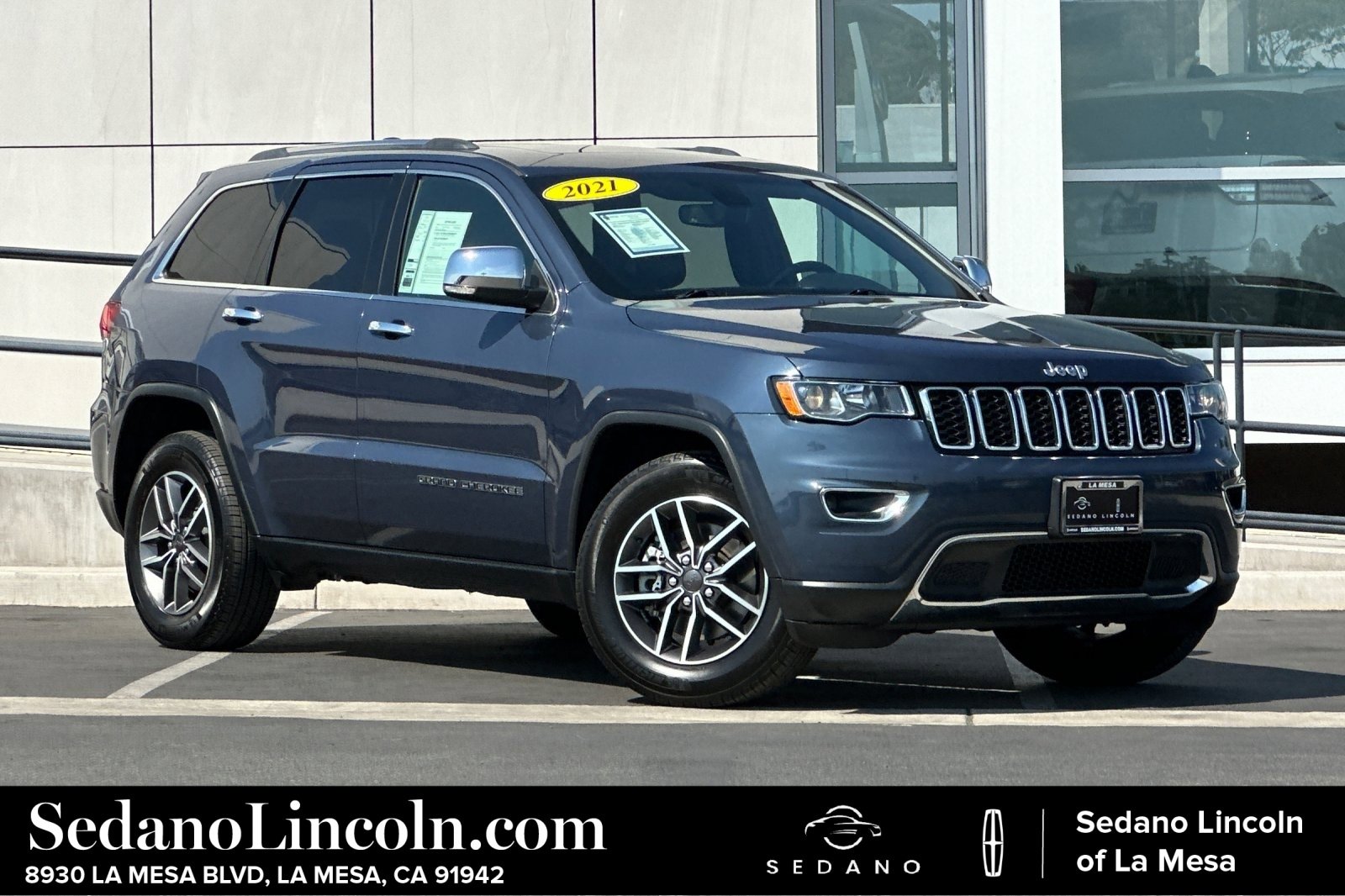 Used 2021 Jeep Grand Cherokee Limited w/ Sun & Sound Group