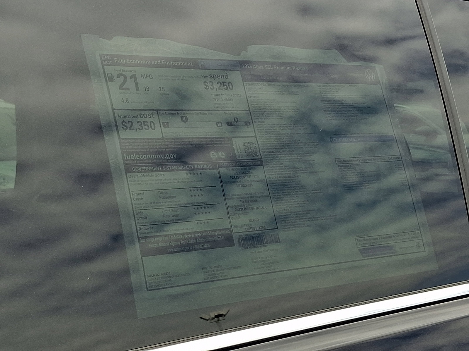 New 2026 Volkswagen Atlas SEL Premium R-Line image 19