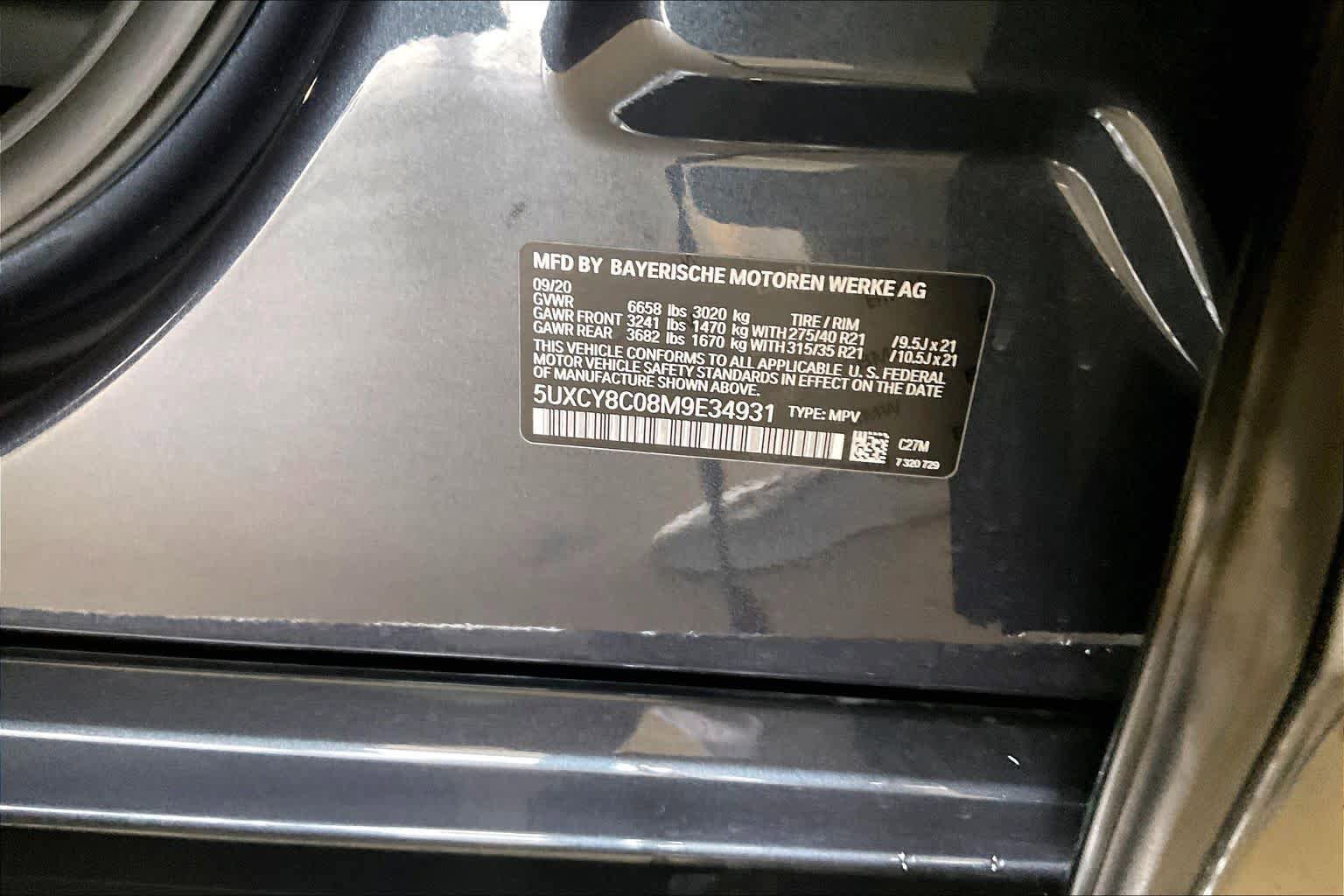 Used 2021 BMW X6 M50i w/ Premium Package AWD/4WD image 30