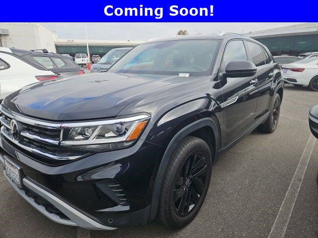 Used 2023 Volkswagen Atlas Cross Sport SE w/ Black Wheel Package FWD image 1