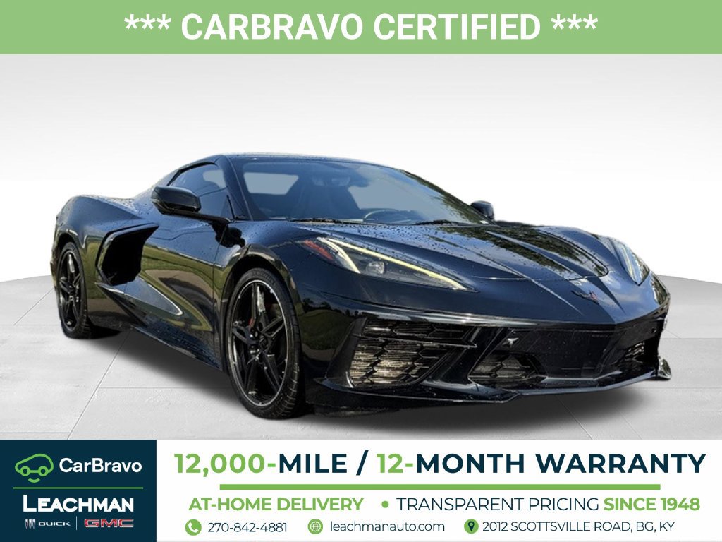 Certified 2023 Chevrolet Corvette Stingray Preferred Conv w/ 2LT RWD 360° Tour
