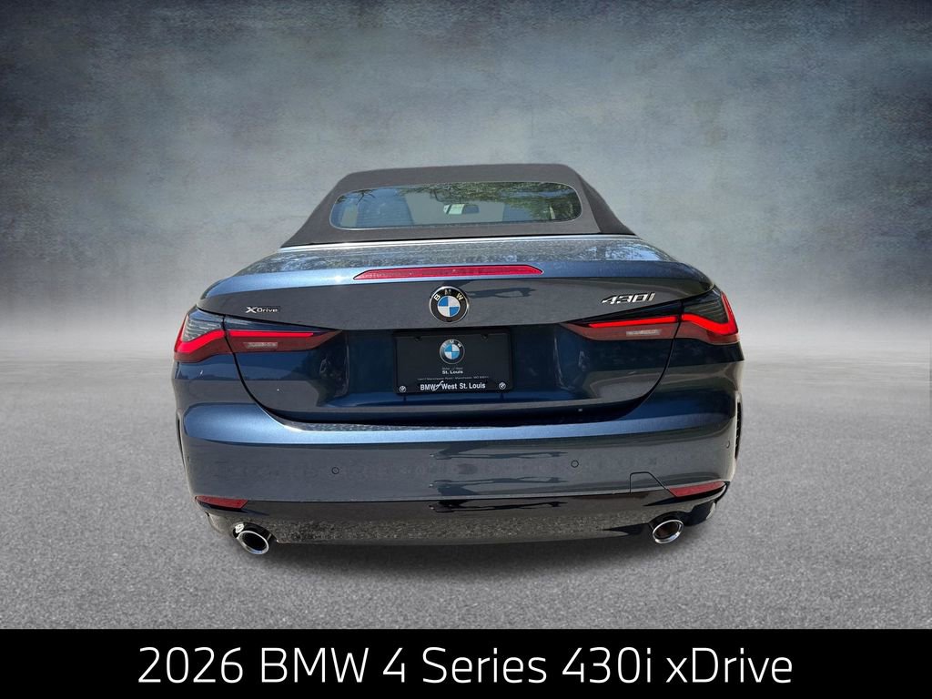 New 2026 BMW 430i xDrive Convertible w/ Premium Package AWD/4WD image 4