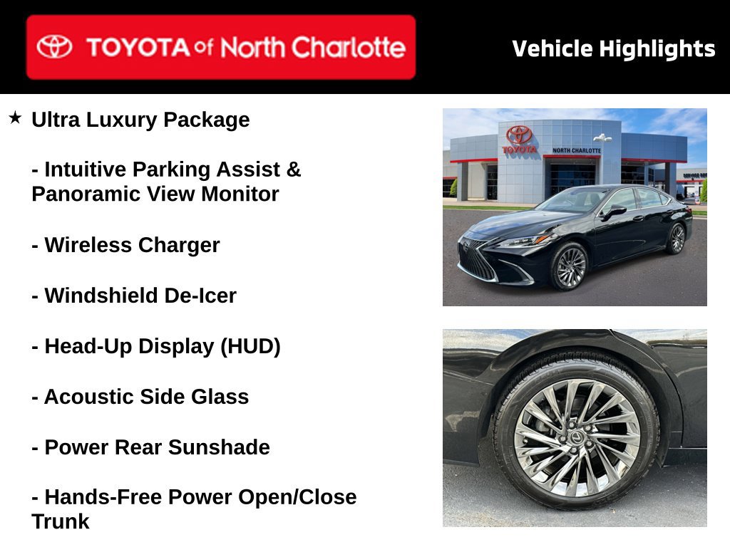 Used 2024 Lexus ES 350 Ultra Luxury w/ Accessory Package (Z2) FWD image 4