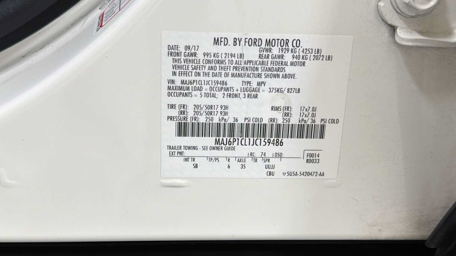 Used 2018 Ford EcoSport SES AWD/4WD image 11