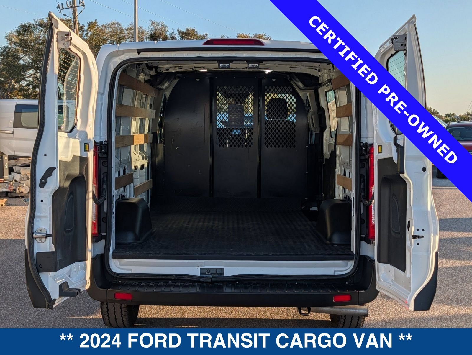 Certified 2024 Ford Transit 250 Low Roof w/ Exterior Upgrade Package RWD image 13