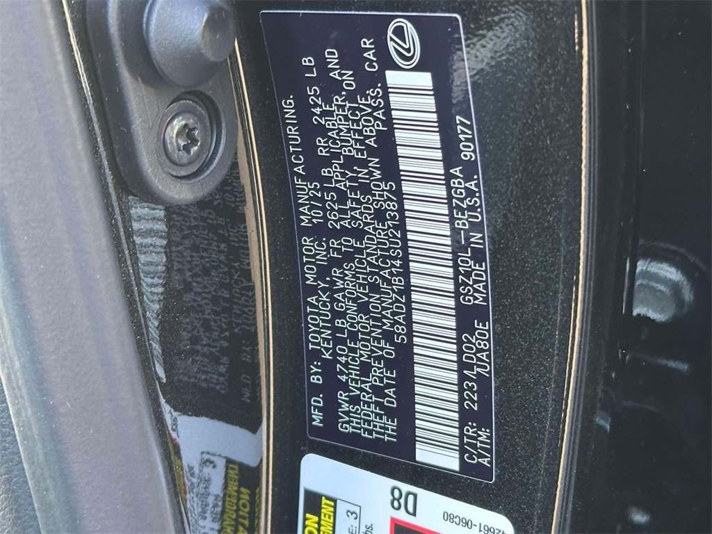 New 2025 Lexus ES 350 w/ Premium Package image 16