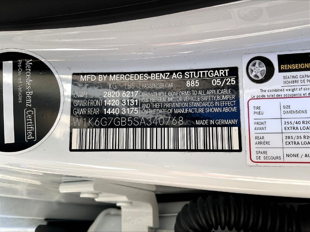 Used 2025 Mercedes-Benz S 580 4MATIC Sedan image 15