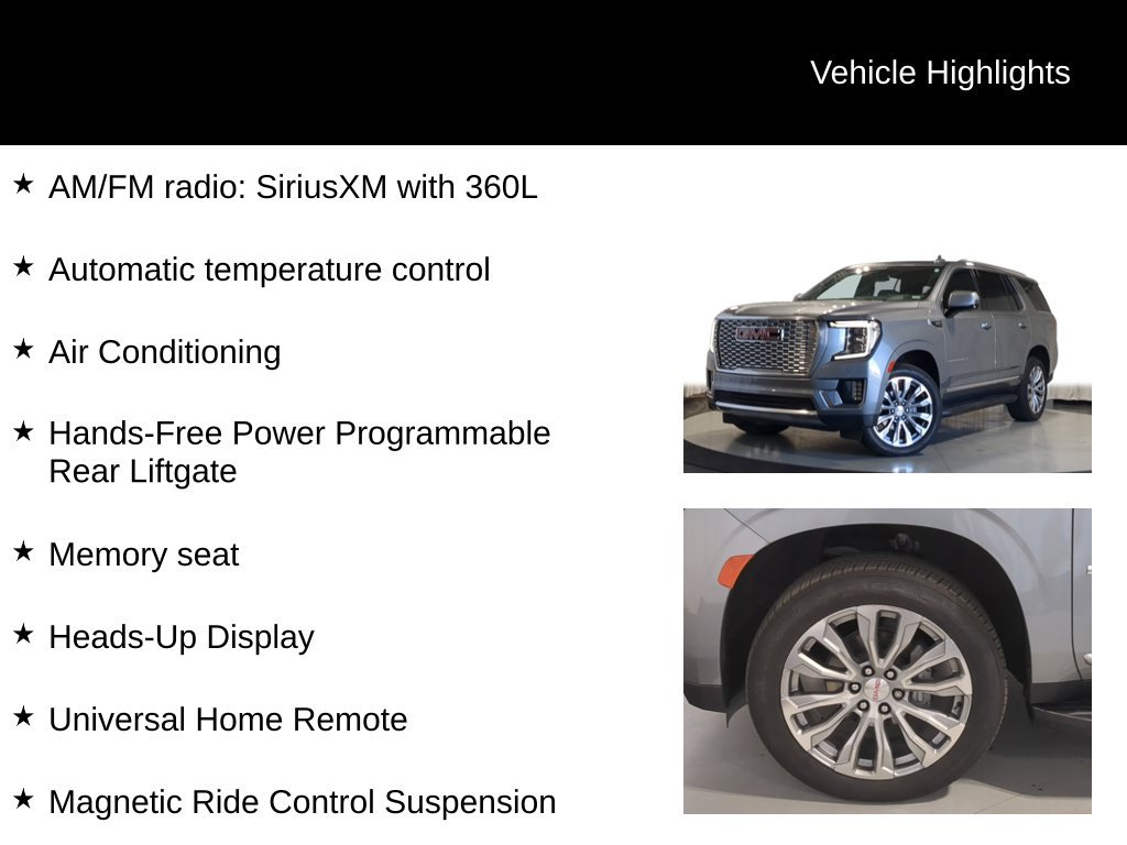 Used 2023 GMC Yukon Denali AWD/4WD image 32