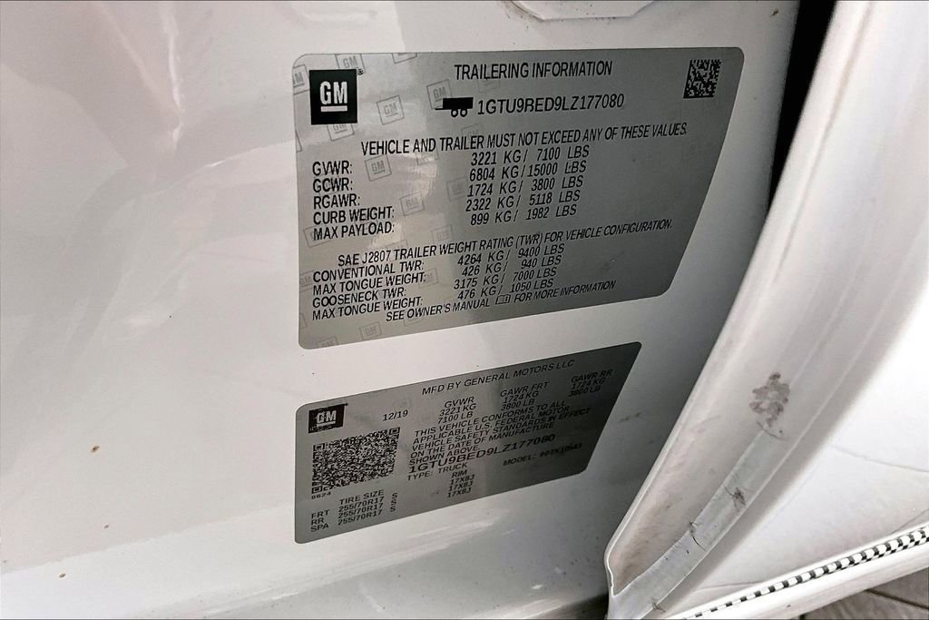 Used 2020 GMC Sierra 1500 SLE AWD/4WD image 15