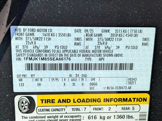 New 2025 Ford Expedition Max Platinum w/ Driver's Package image 17