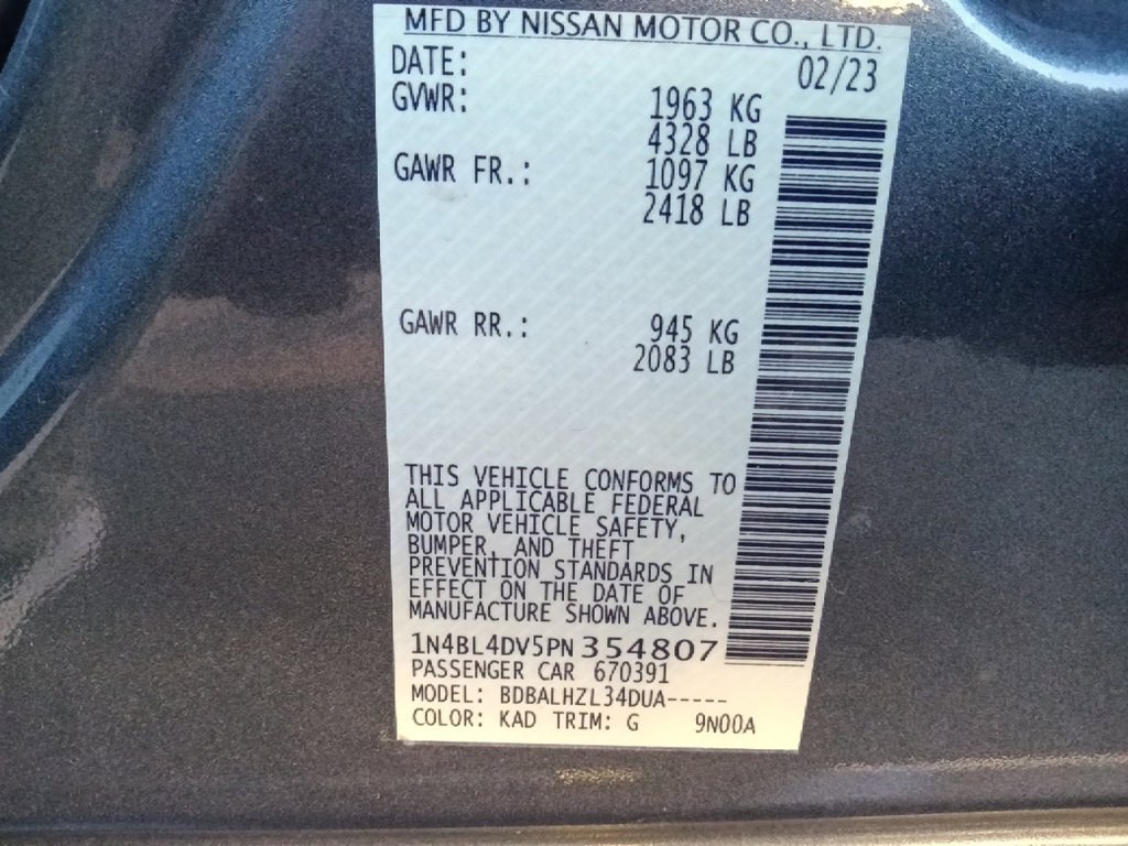 Used 2023 Nissan Altima 2.5 SV image 33