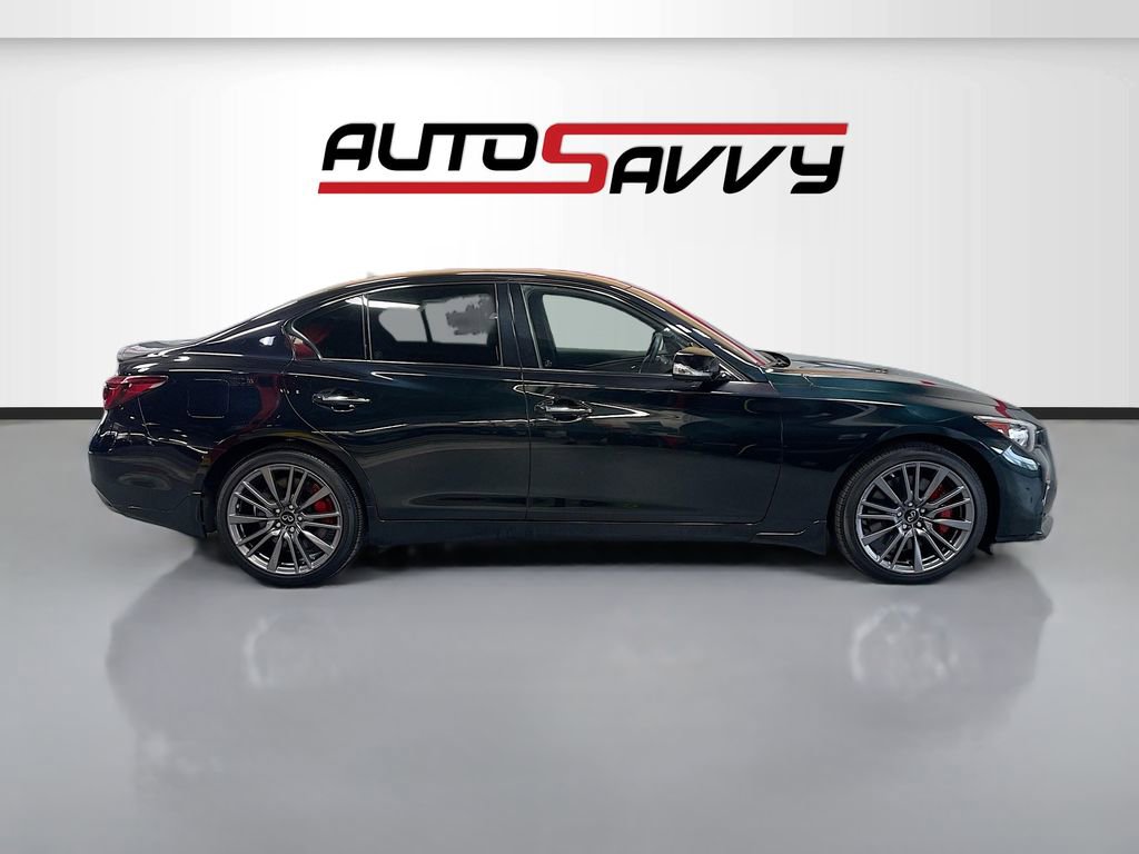 Used 2024 INFINITI Q50 Red Sport 400 w/ Black Opal Edition AWD/4WD image 8