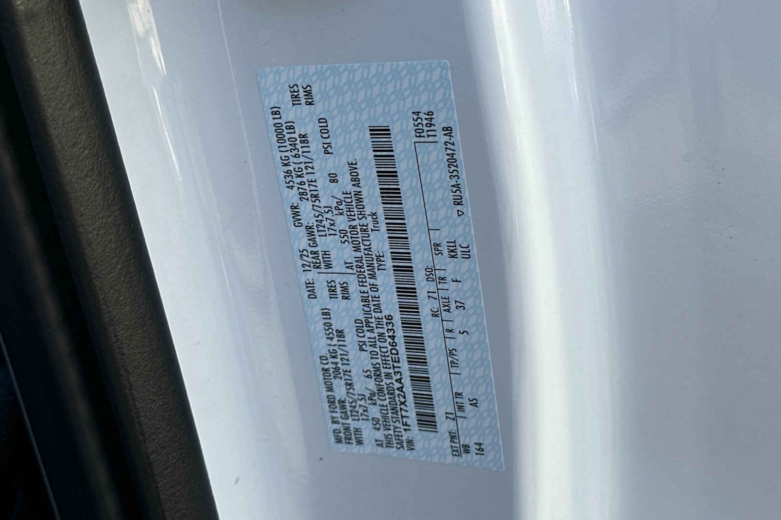 New 2026 Ford F250 XL w/ XL Chrome Package image 27