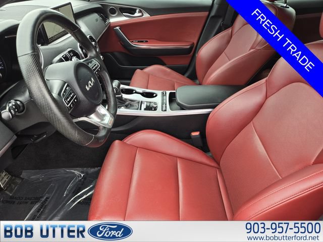 Used 2022 Kia Stinger GT1 w/ Red Interior Color Package RWD image 12