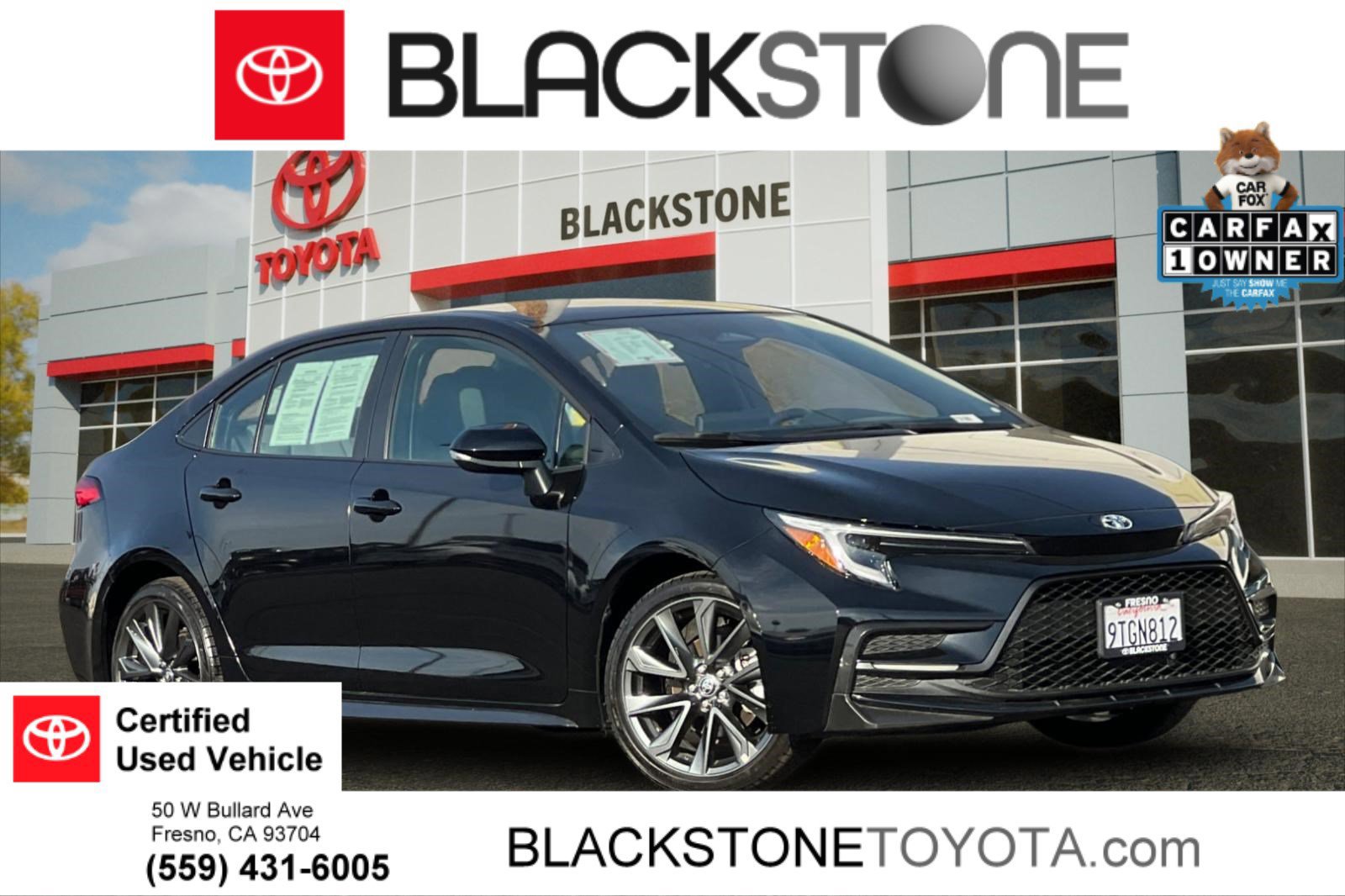 Certified 2025 Toyota Corolla SE w/ Convenience Package image 1