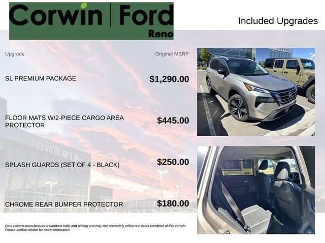 Used 2024 Nissan Rogue SL w/ SL Premium Package AWD/4WD image 3
