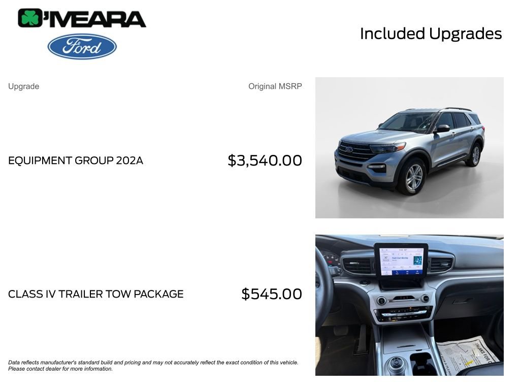 Used 2023 Ford Explorer XLT w/ Equipment Group 202A AWD/4WD image 4