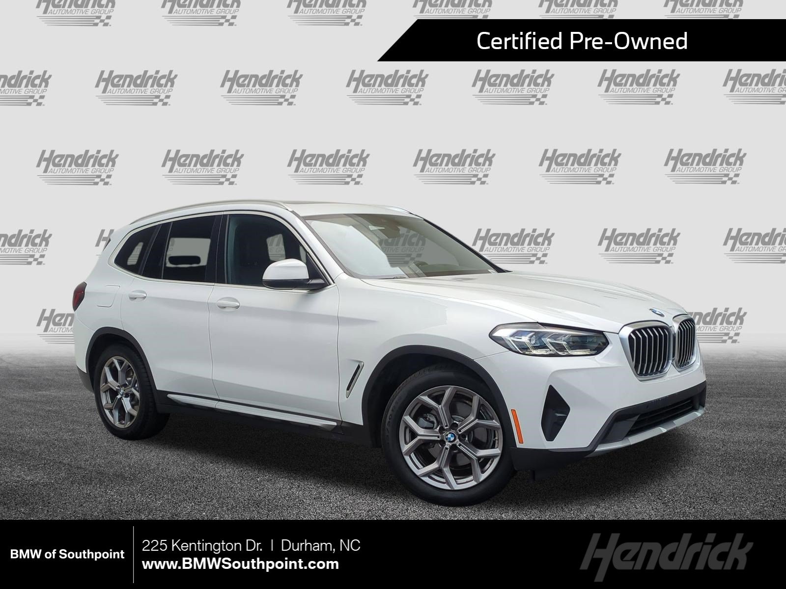 Certified 2022 BMW X3 sDrive30i w/ Premium Package 2 (ZPA) RWD image 1