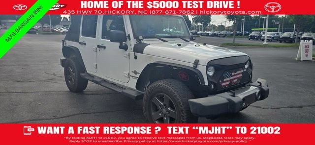 Used 2015 Jeep Wrangler Unlimited Sport AWD/4WD image 1