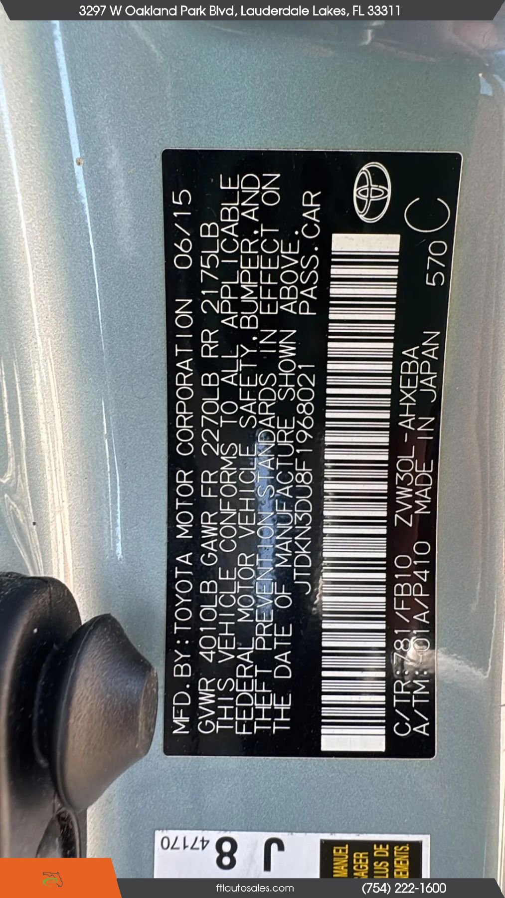 Used 2015 Toyota Prius Two FWD image 62