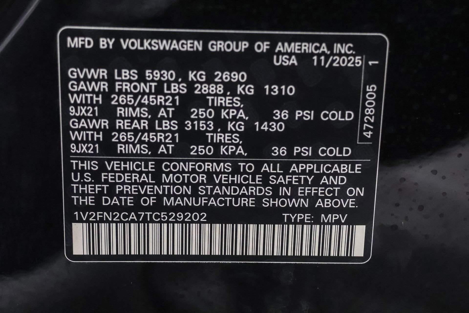 New 2026 Volkswagen Atlas SEL Premium R-Line image 50