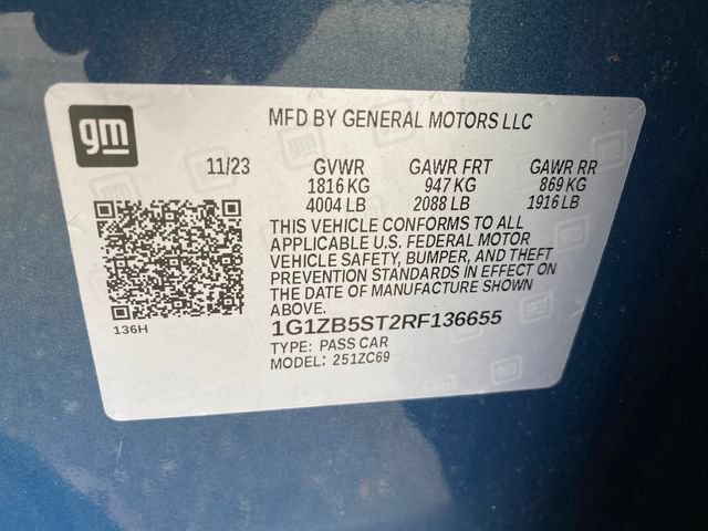 Used 2024 Chevrolet Malibu LS w/ LPO, Floor Liner Package FWD image 25