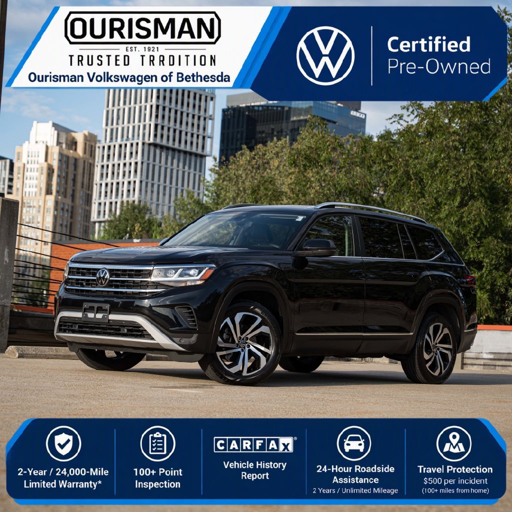Certified 2023 Volkswagen Atlas SEL