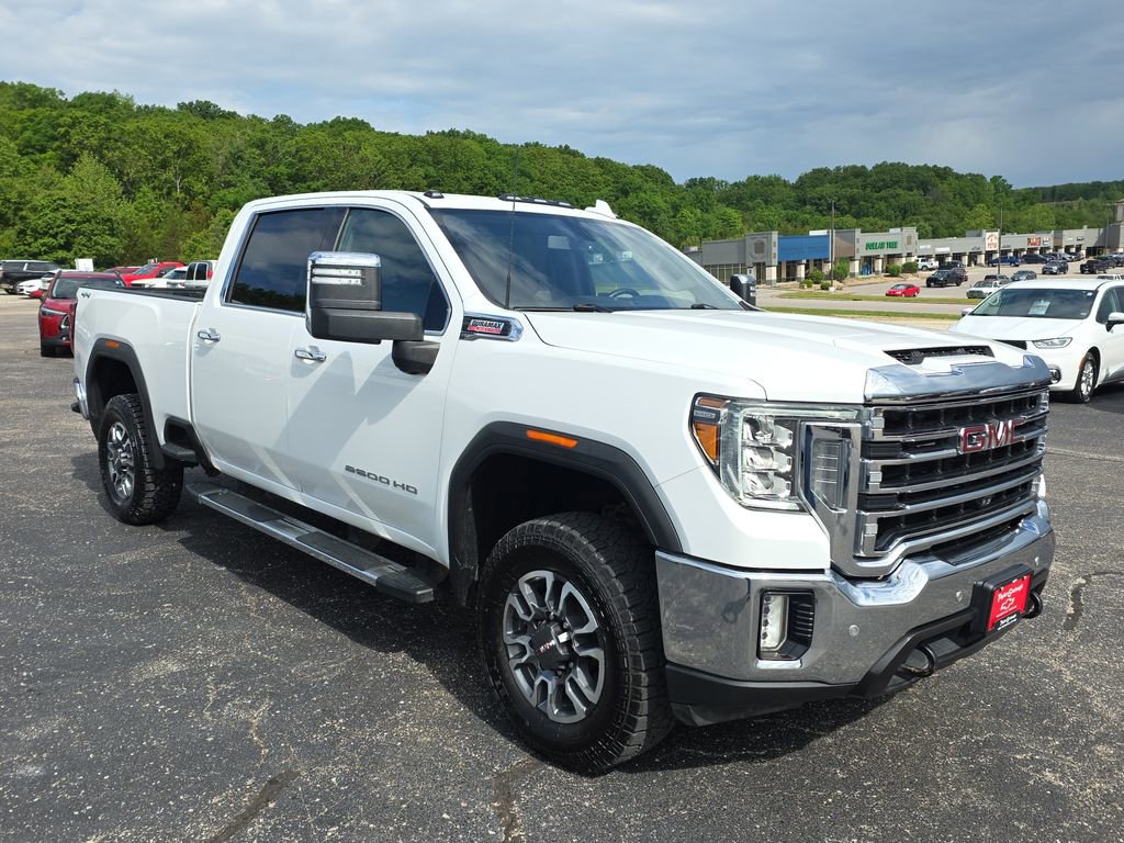 Used 2021 GMC Sierra 2500 SLT w/ SLT Premium Package AWD/4WD image 2