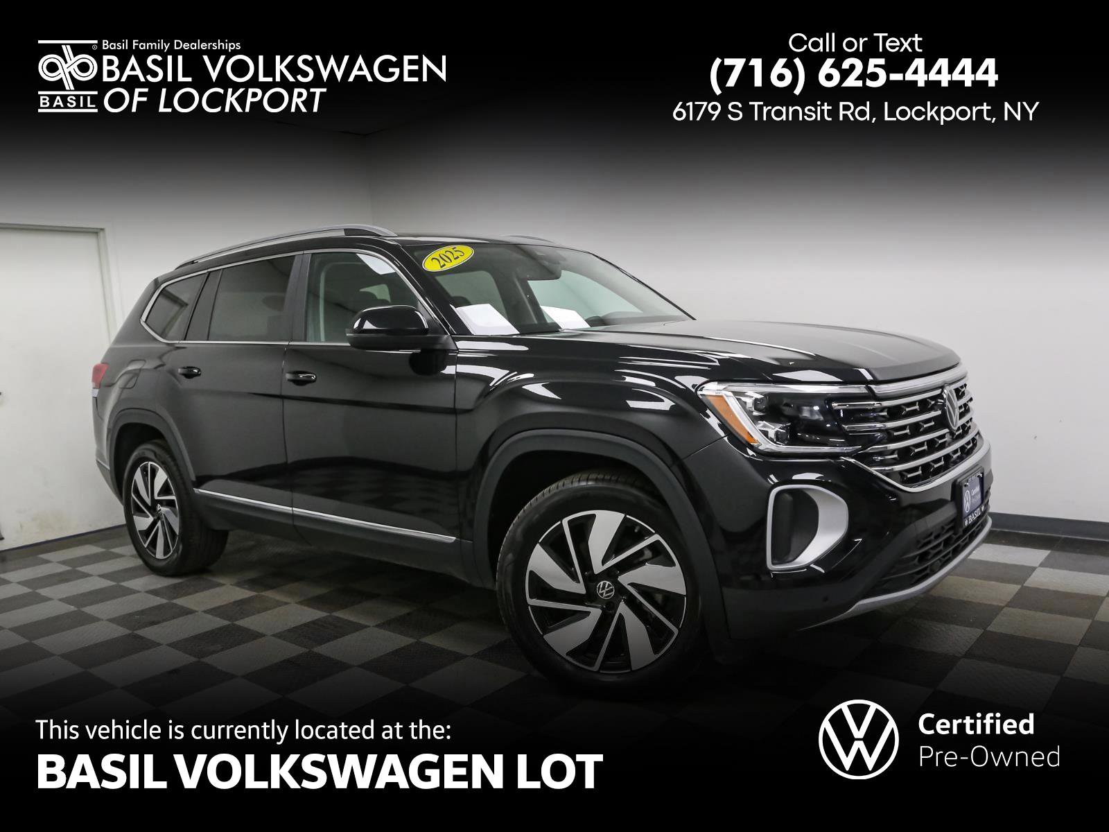 Certified 2025 Volkswagen Atlas SEL