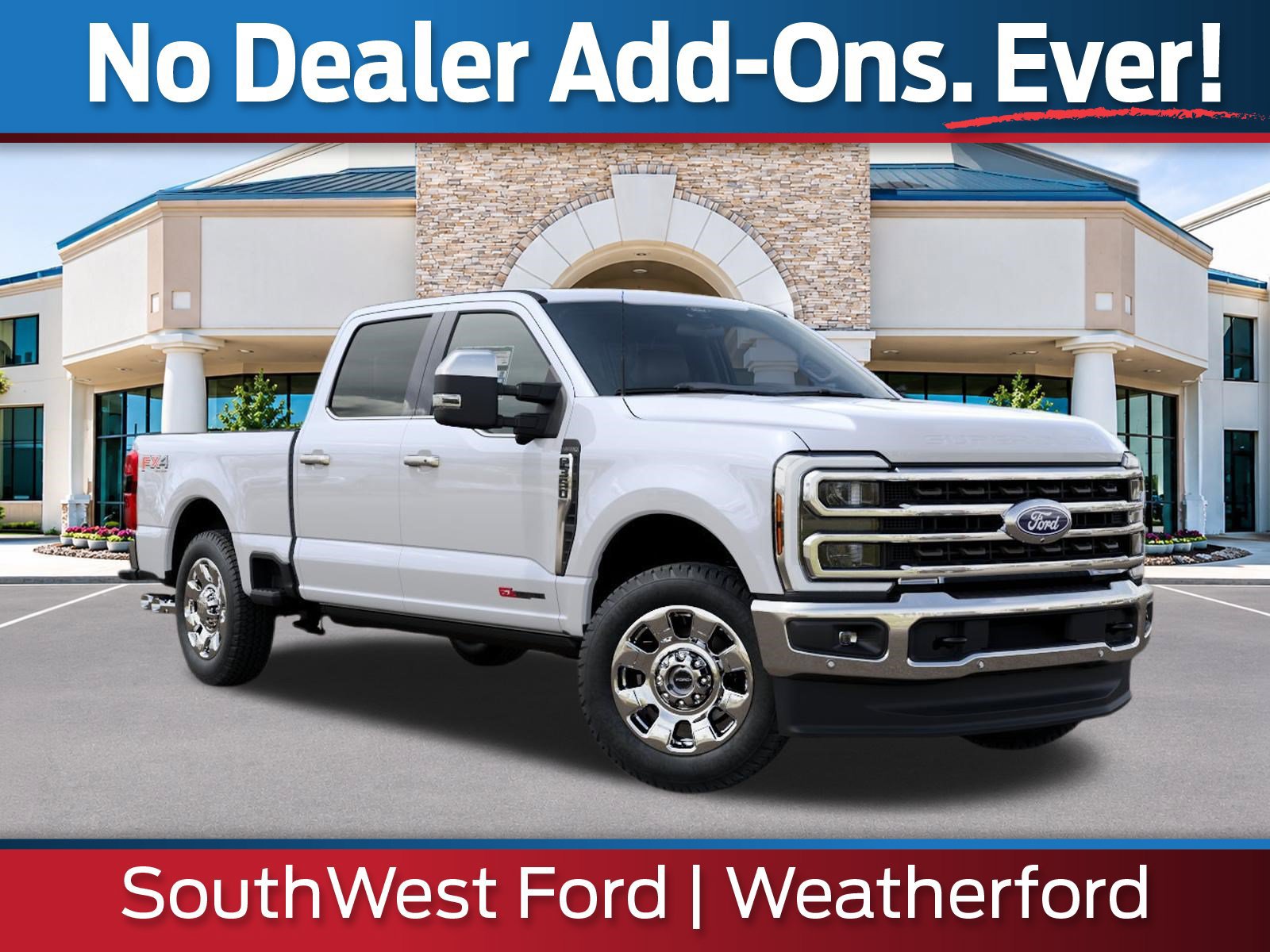 New 2027 Ford F350 King Ranch w/ Chrome Package