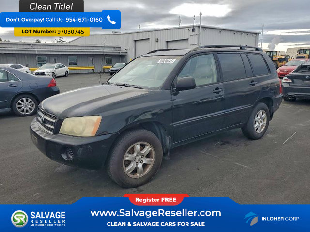 Used 2003 Toyota Highlander 2WD V6