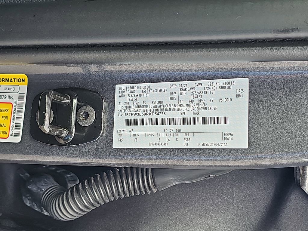 Used 2024 Ford F150 XLT w/ Equipment Group 302A MID image 37