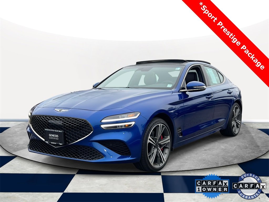 Certified 2025 Genesis G70 2.5T w/ Sport Prestige Package image 2