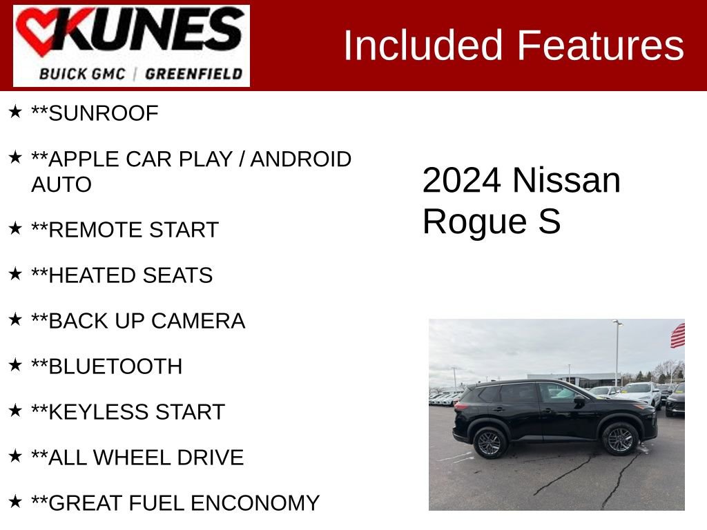 Used 2024 Nissan Rogue S image 2